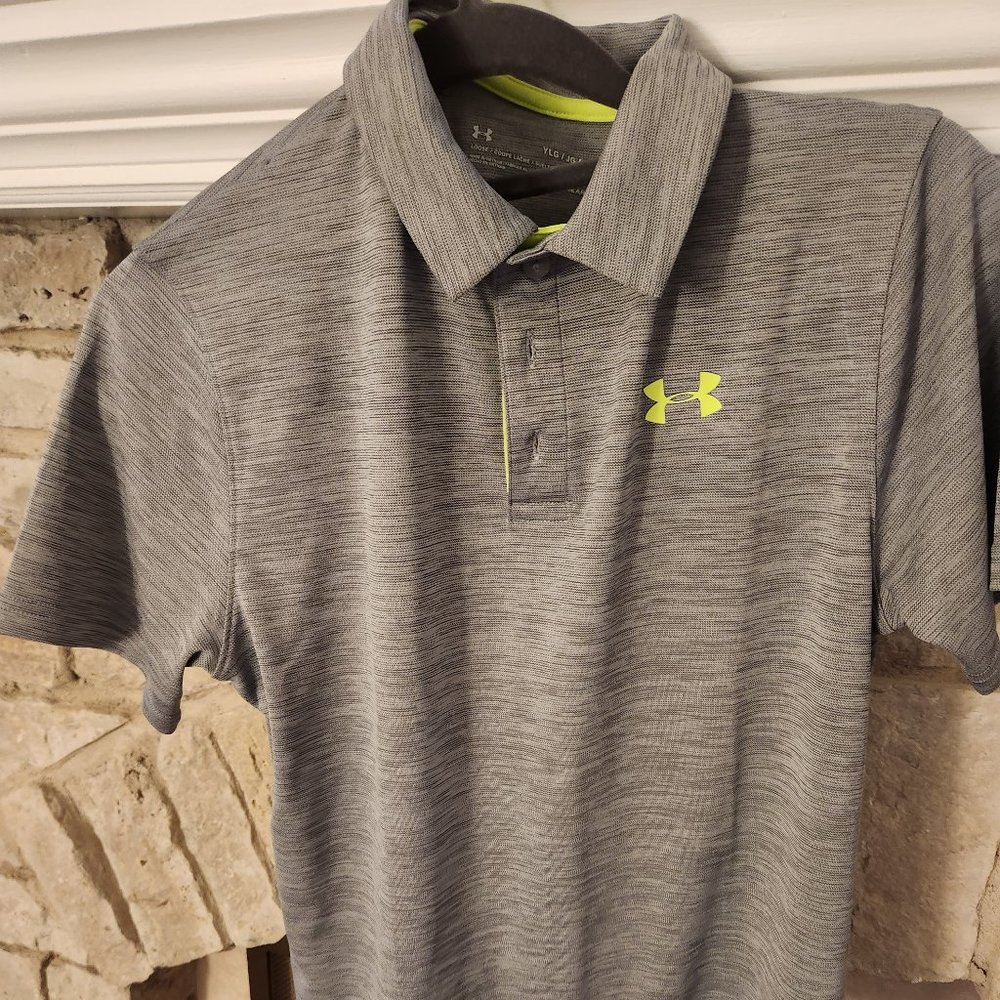 Youth under armour golf shirt